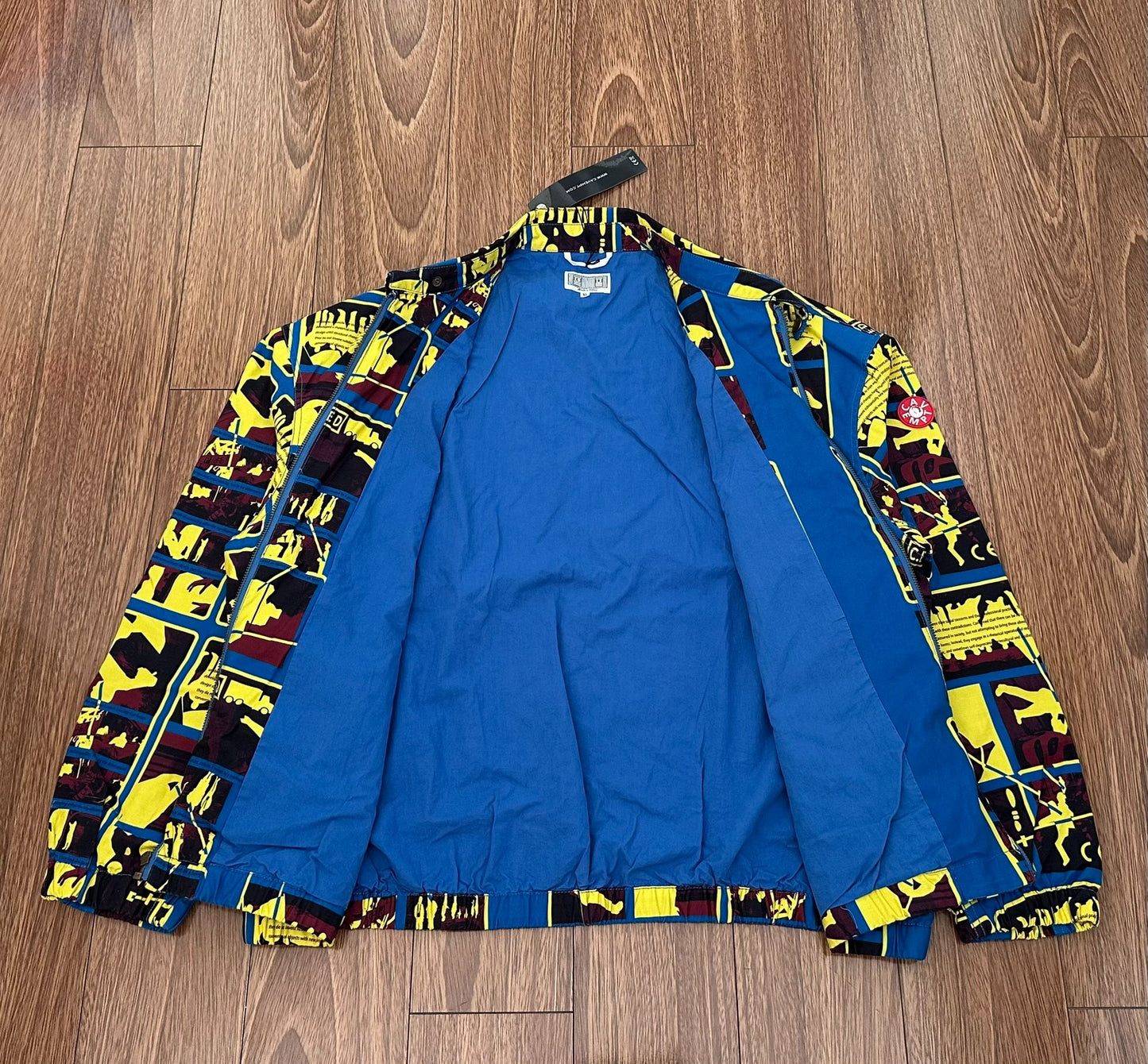 c.e cavempt card 2 zip jacket