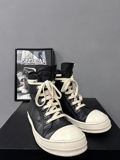 Rick Owens Leather Sneakers
