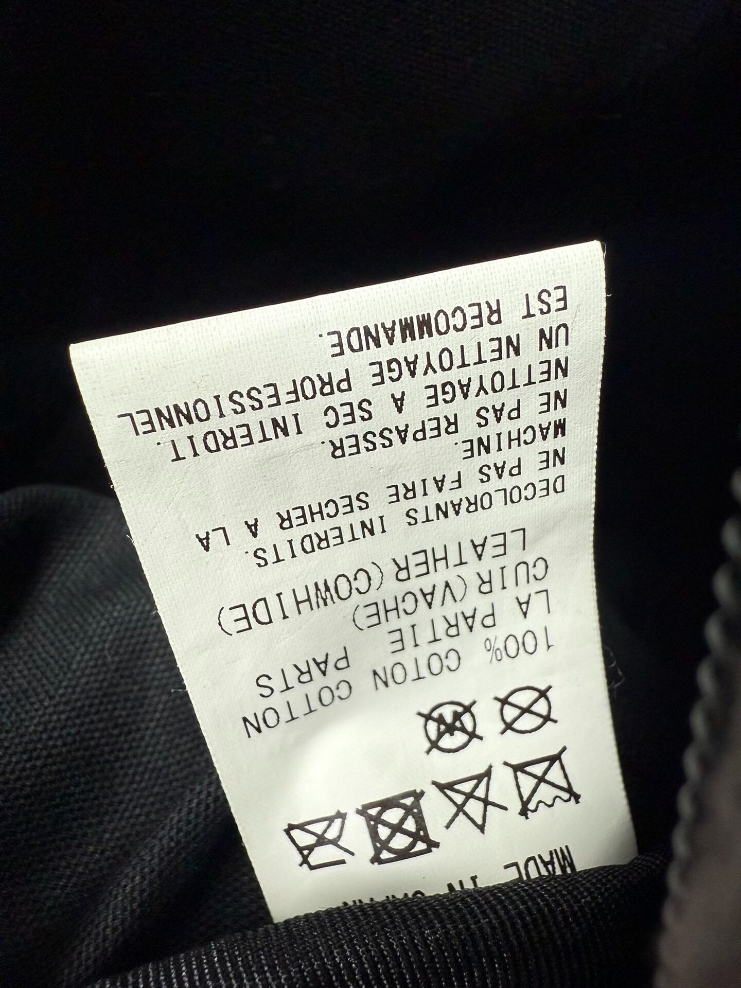 yohji yamamoto y's prada type backpack