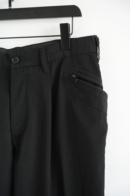 Yohji Yamamoto 13AW Side Zip Wool Trousers