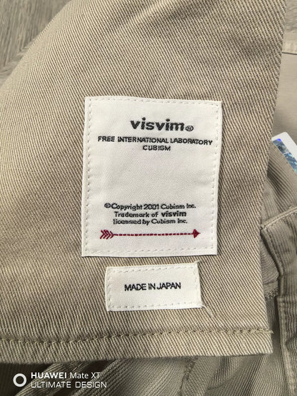 visvim fluxus 03 beige casual long pants