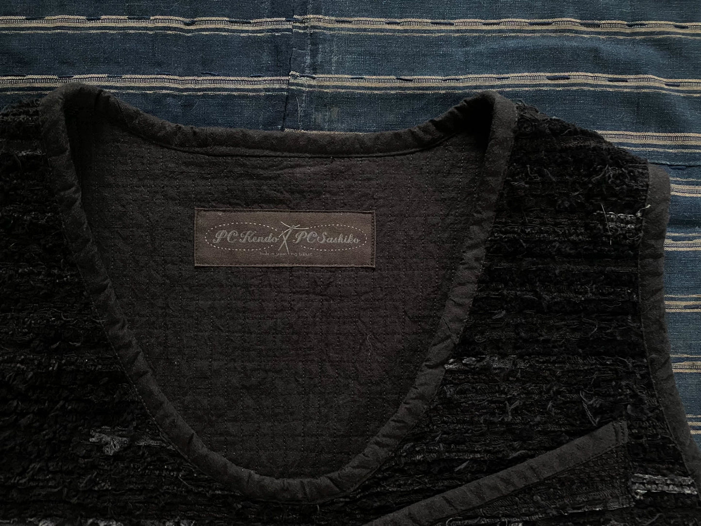 handmade patchwork vest by porter classic