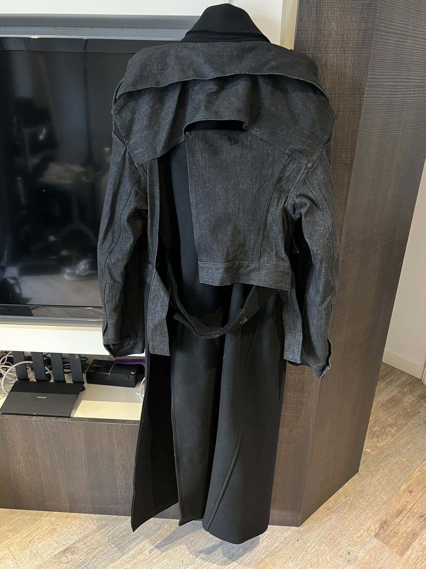 Yohji Yamamoto 22AW Deconstructed Denim Coat