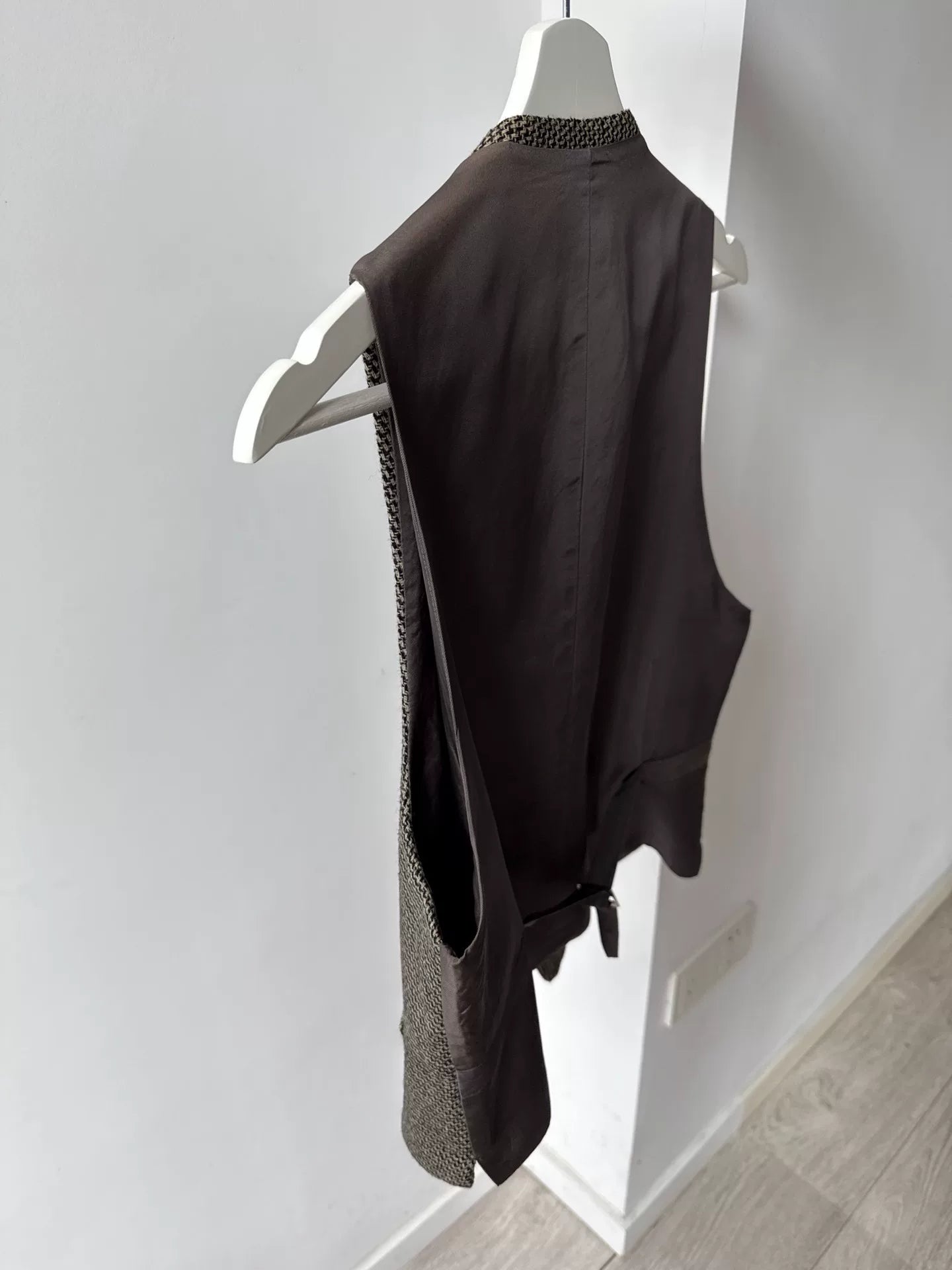 yohji yamamoto wool vest from the 90s