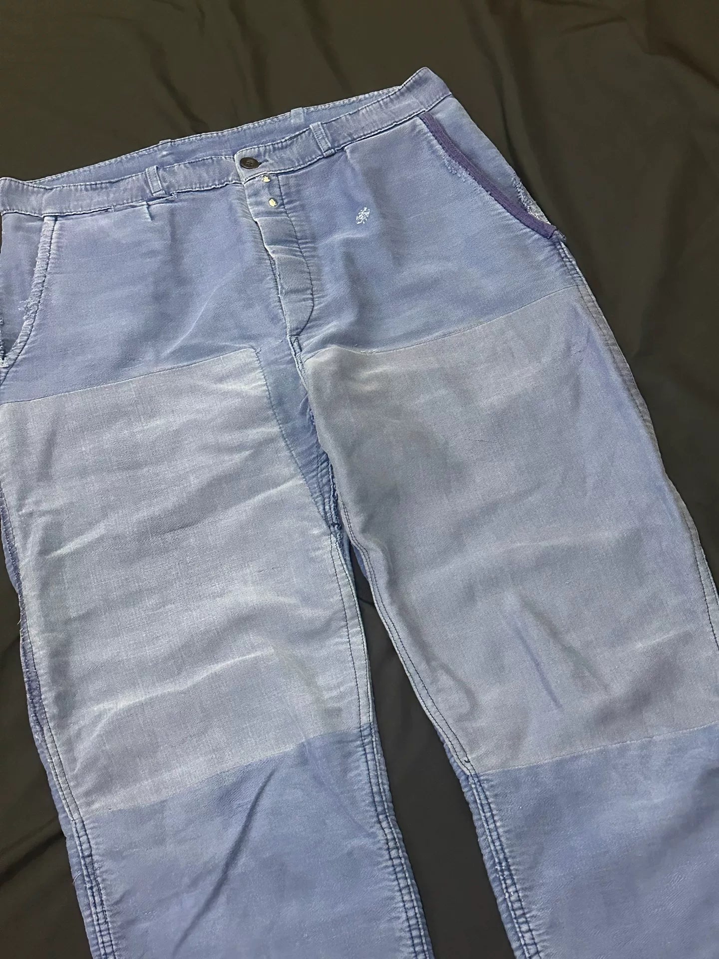 vintage chrome hearts moleskin workwear pants