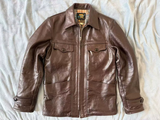 Rare Vintage Bear Leather Jacket
