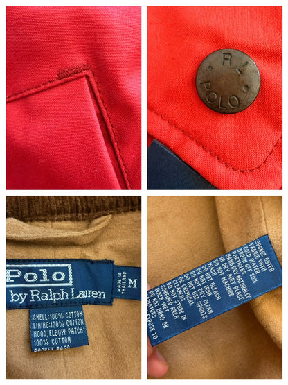 Vintage Heavy Waxed Outdoor Hooded Jacket