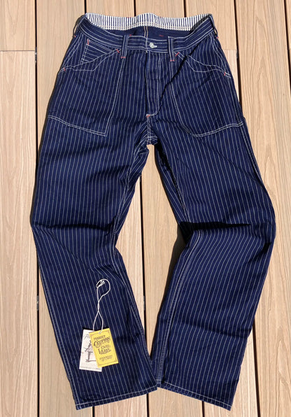 vintage High-Waisted Work Pants