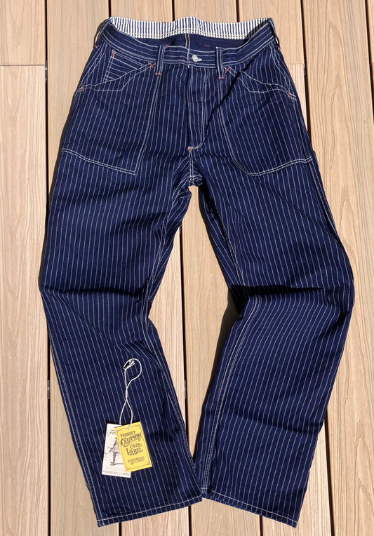 vintage High-Waisted Work Pants