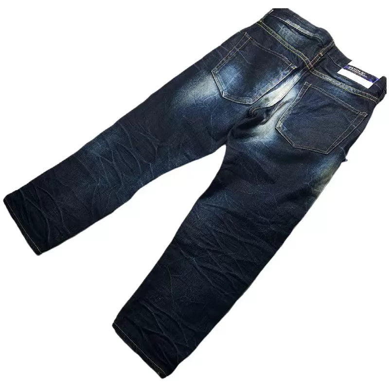 denim by vanquish & fragment tapered jeans