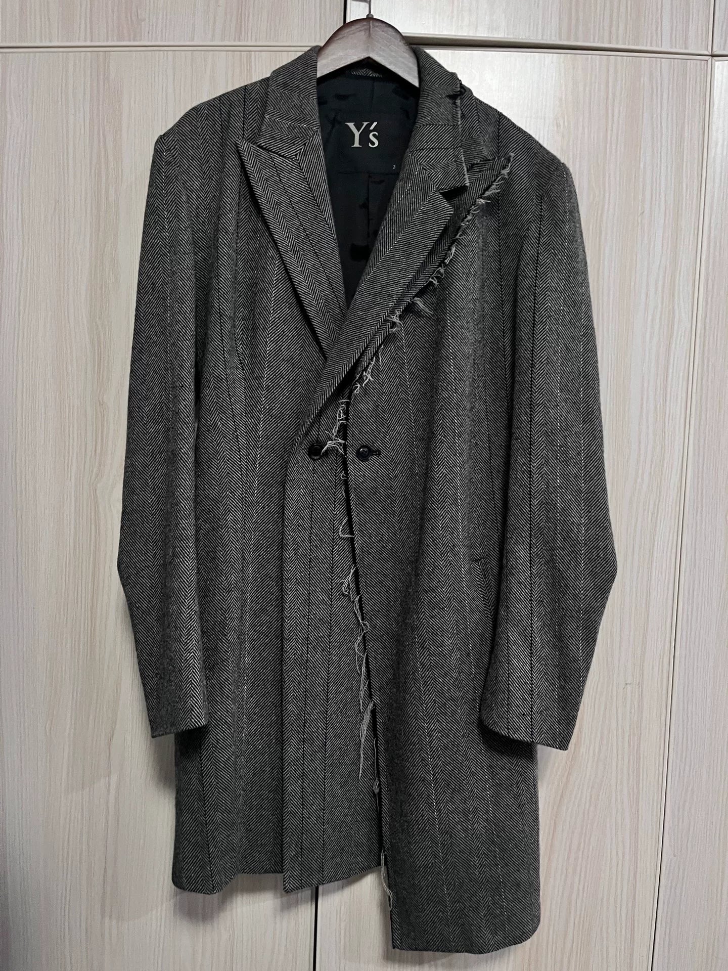 Yohji Yamamoto Y's Asymmetrical Suit Jacket