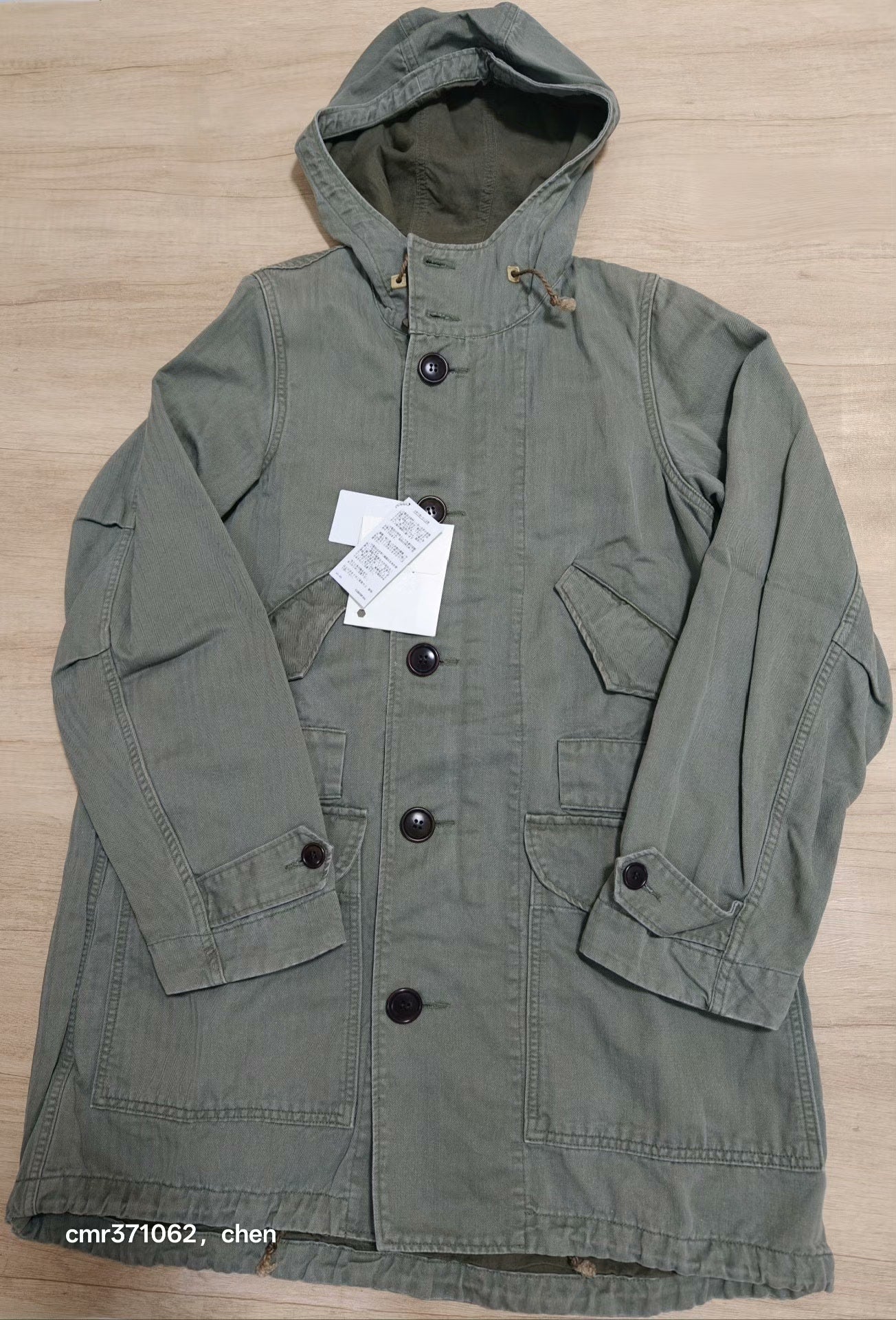 visvim 15ss TOWNSEND COAT PRIME