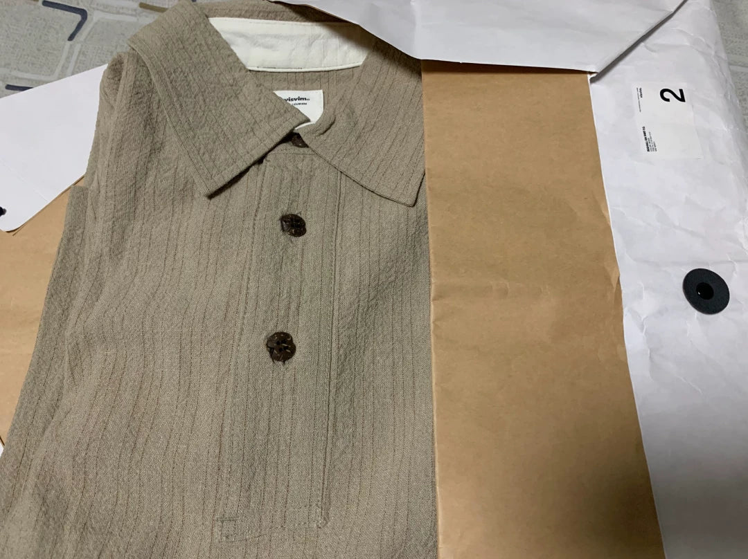 visvim 19ss Dead-Ball Ear Shirt P.O