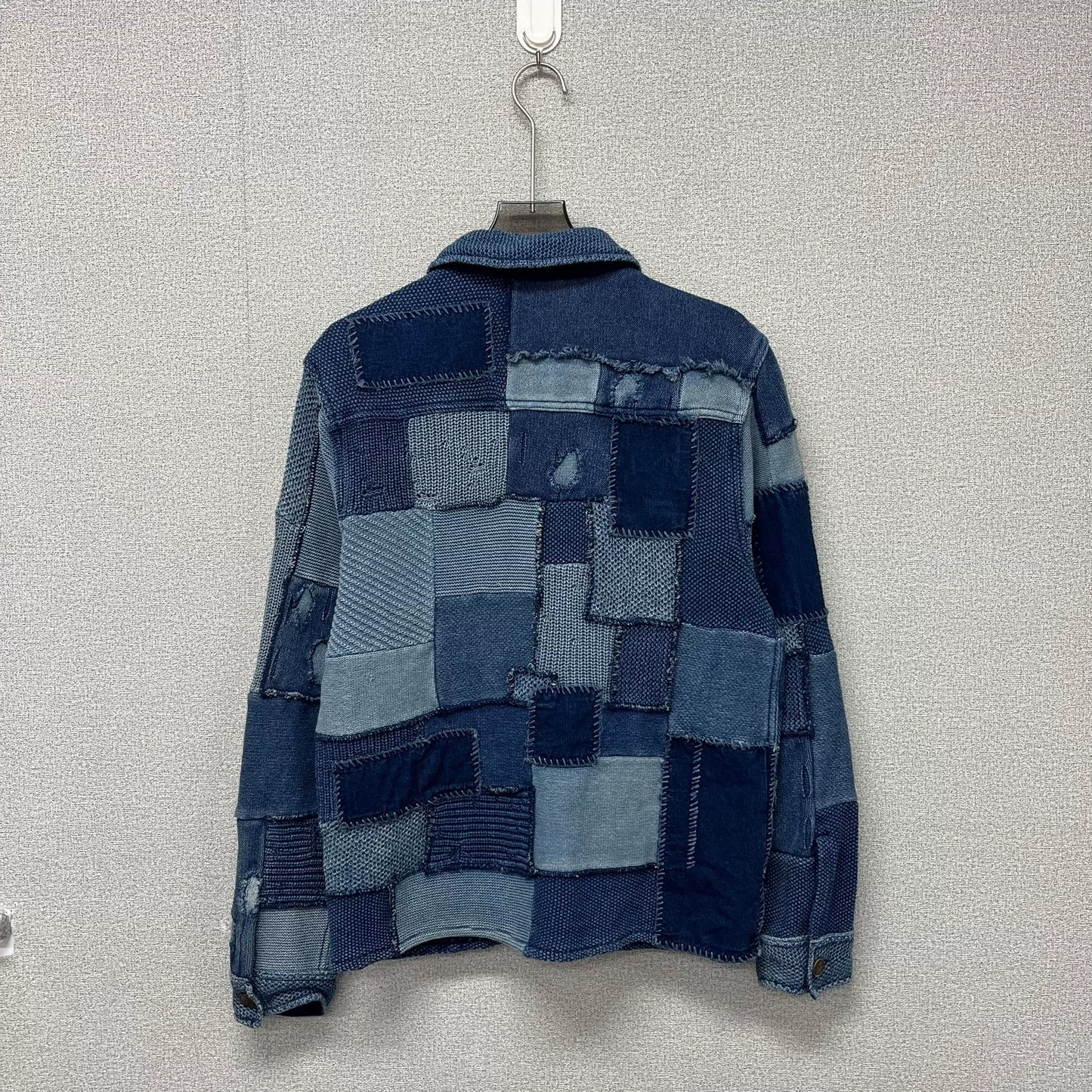 RRL Double RL Patchwork Cotton Linen Jacket