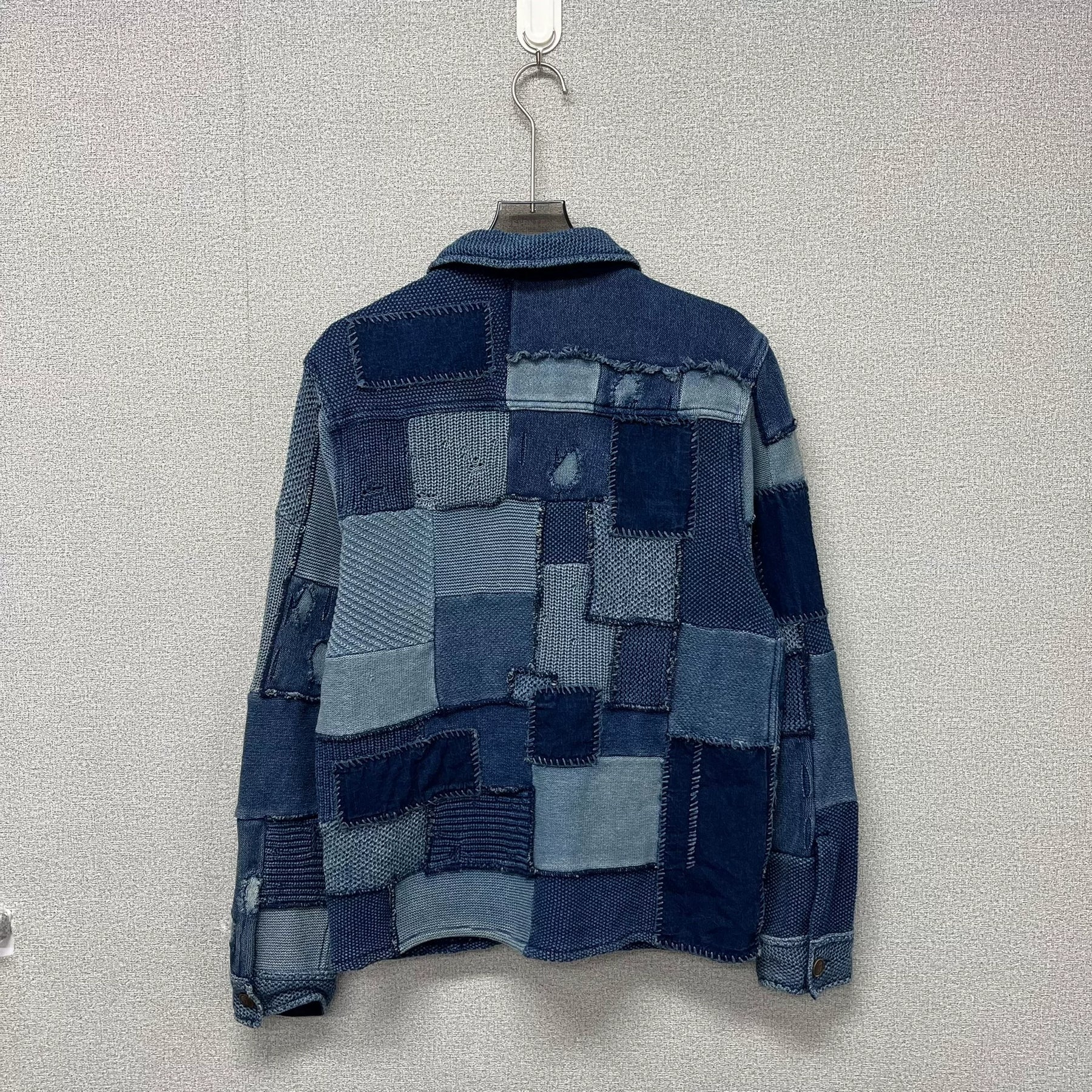 RRL Double RL Patchwork Cotton Linen Jacket