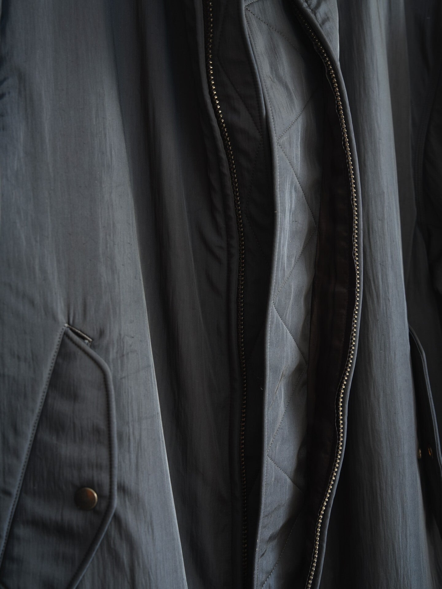 Yohji Yamamoto Double Zip Parka Coat