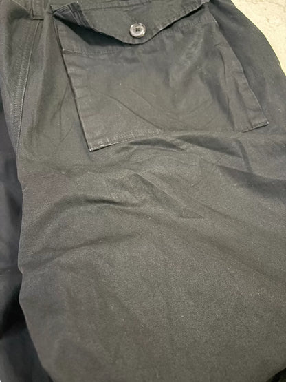 Porter Classic Corduroy Trousers in Black