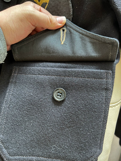 Freewheelers Bat Squad Wool Air Force Jacket