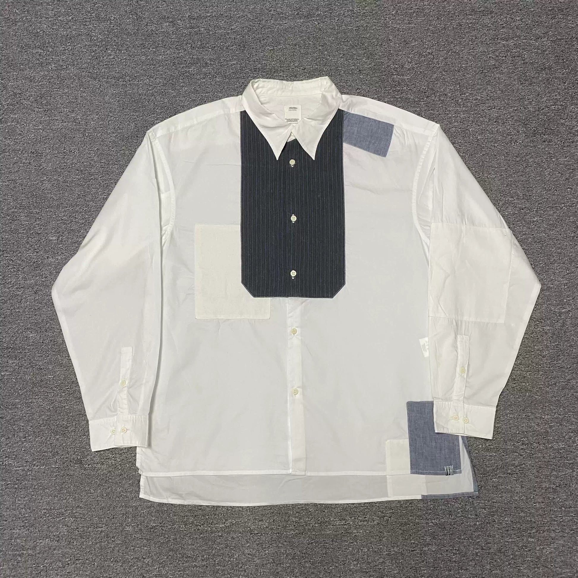 VISVIM 21SS Vintage Fabric Patchwork Shirt