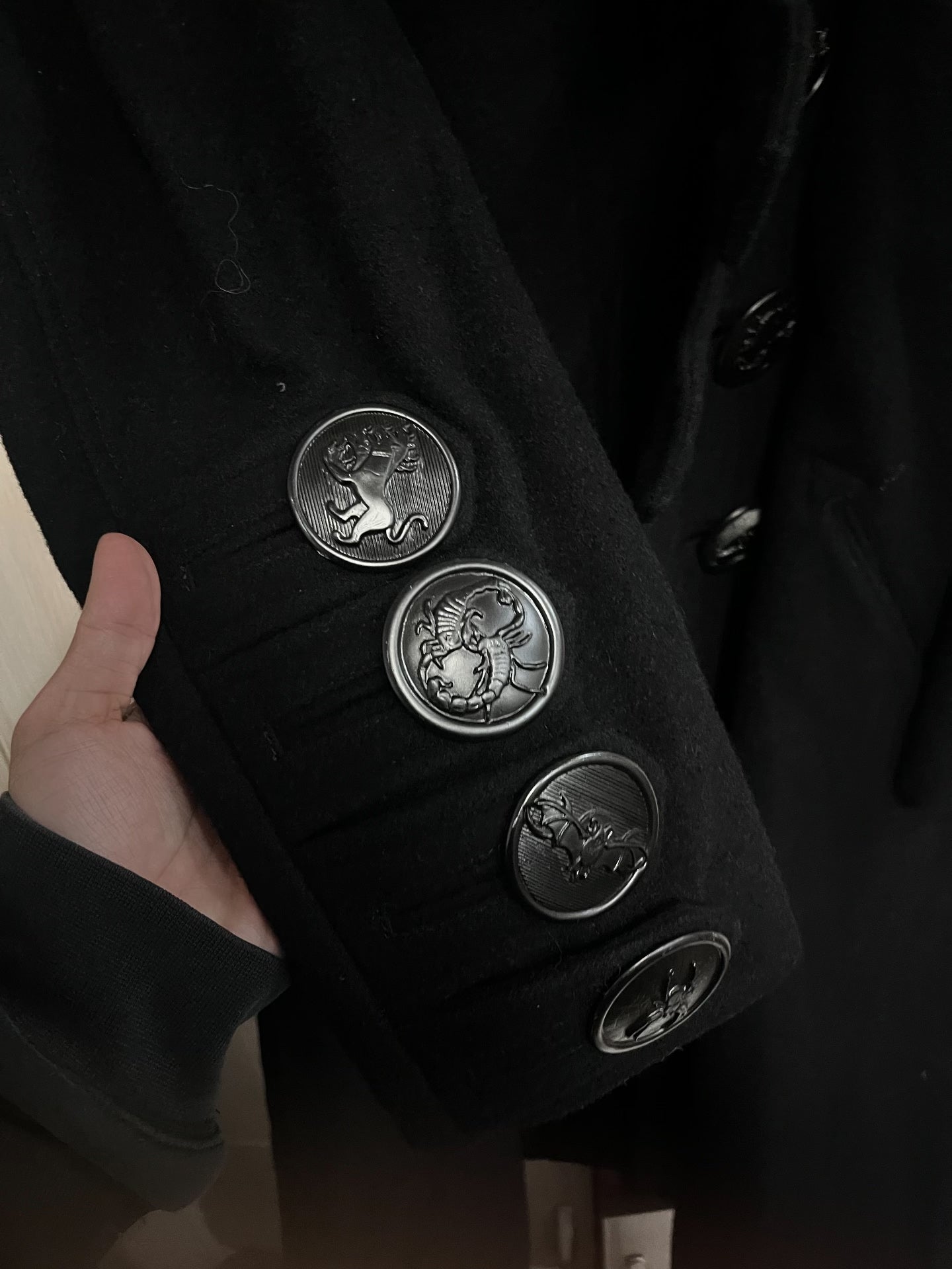Yohji Yamamoto 19AS Shawl Collar Coat