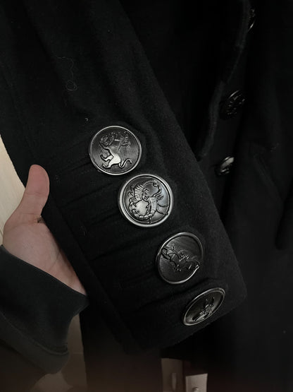 Yohji Yamamoto 19AS Shawl Collar Coat