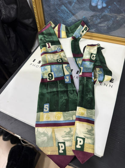 Jean Paul Gaultier Pop Art Silk Tie