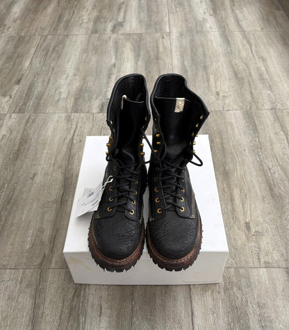 VISVIM SCOUT PLAIN TOE HI-FOLK BOOTS