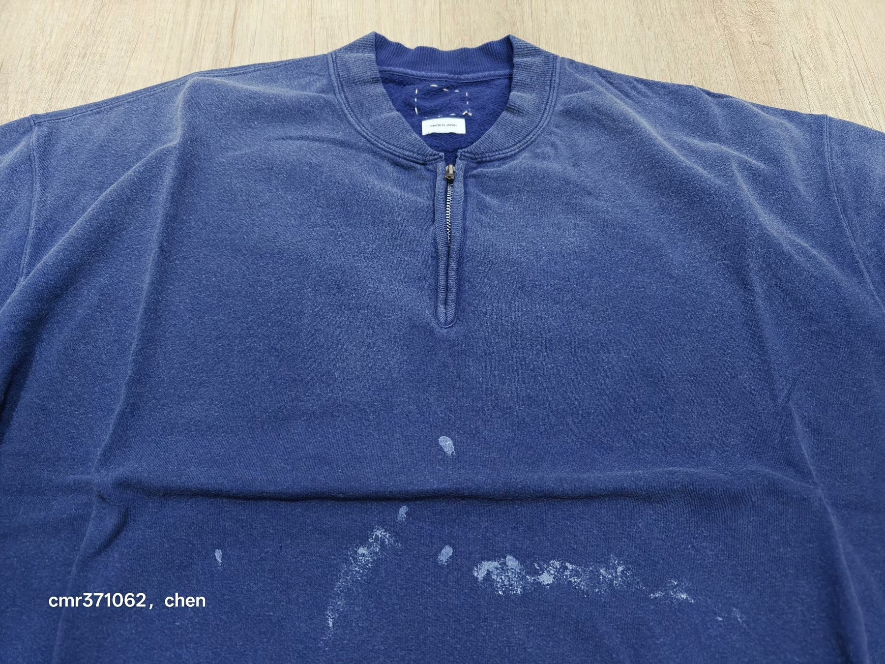 VISVIM 26SS MONDO ZIP CRASH Henley