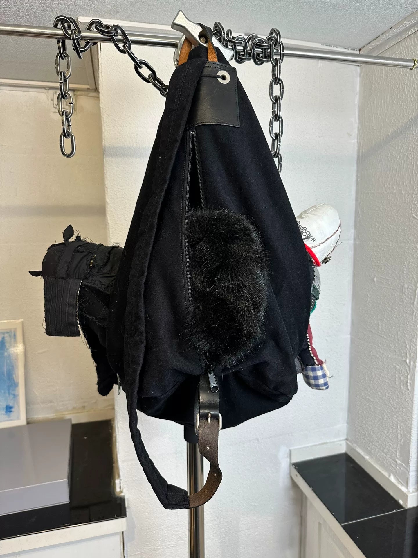 Yohji Yamamoto Y's Multi-Zip Bag