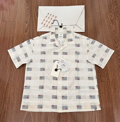visvim caban short sleeve shirt kasuri