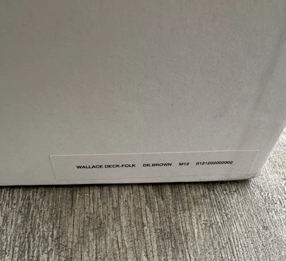 visvim wallace deck folk leather shoes