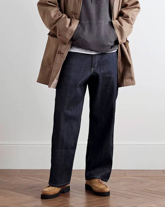 neighborhood rigid denim dp wide pants