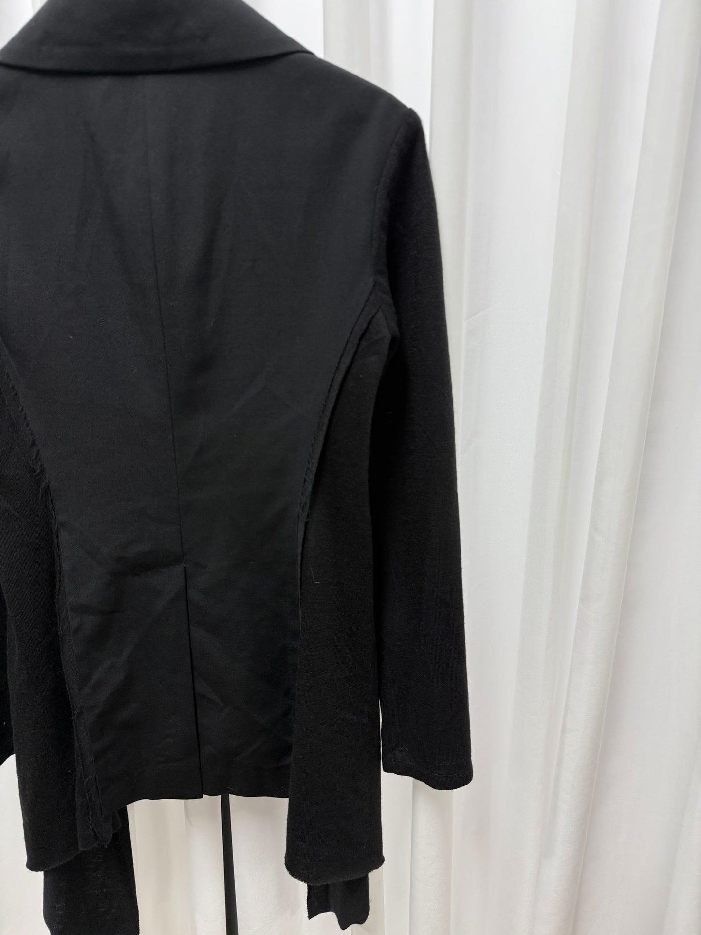 Yohji Yamamoto Black Wool Blazer