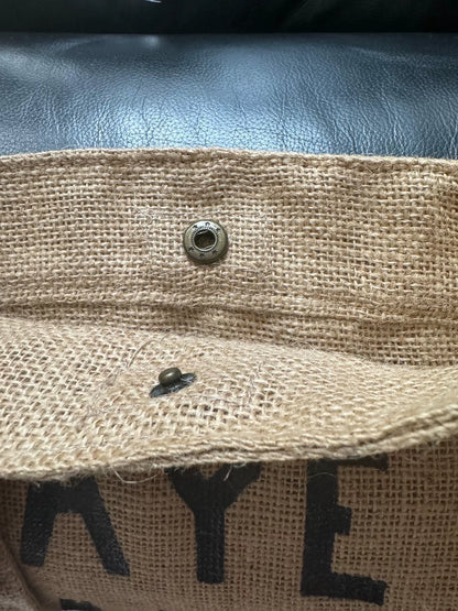 Kapital Ethnic Burlap Crossbody Bag