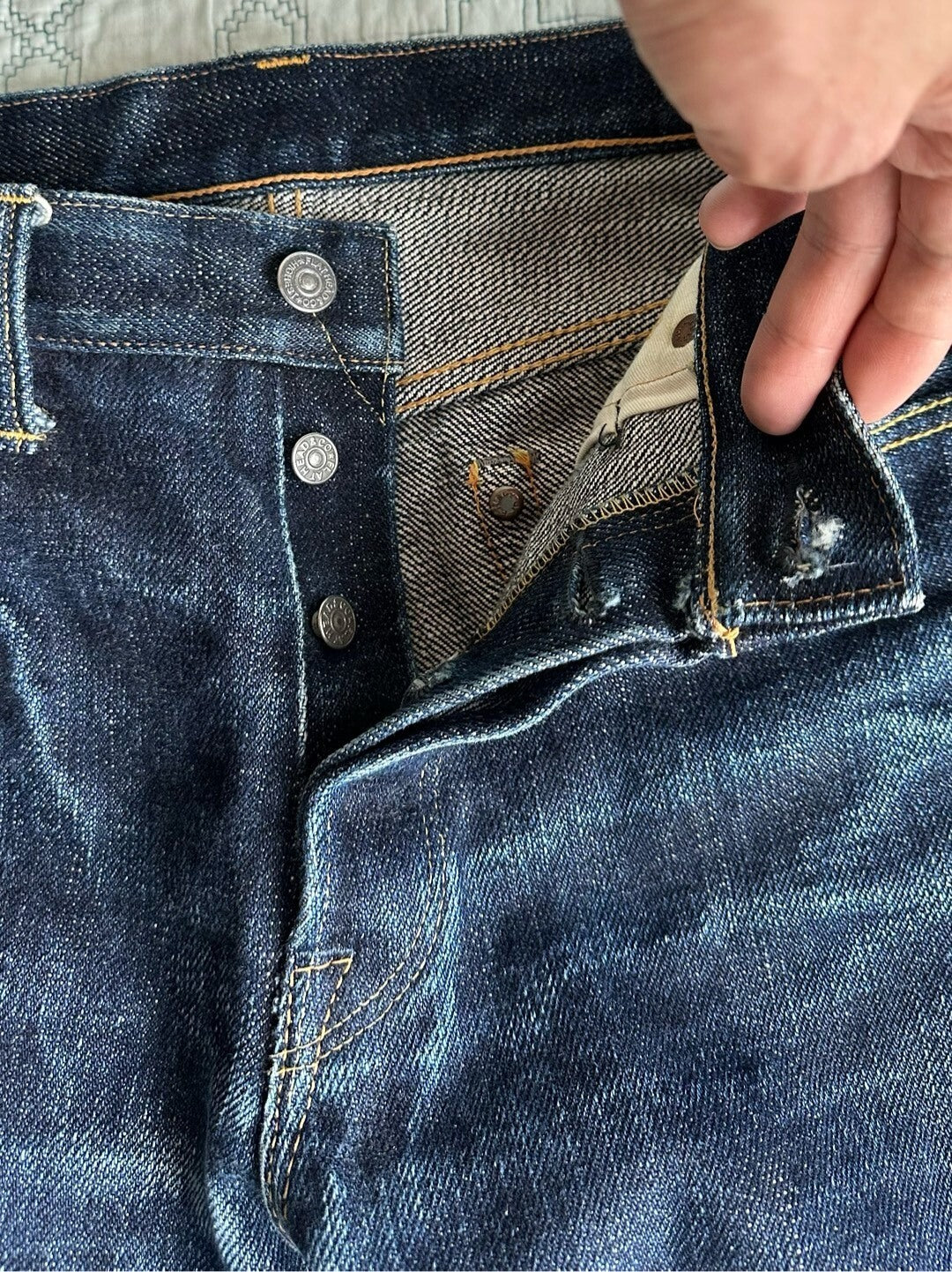 The Flat Head 3202 25oz Jeans