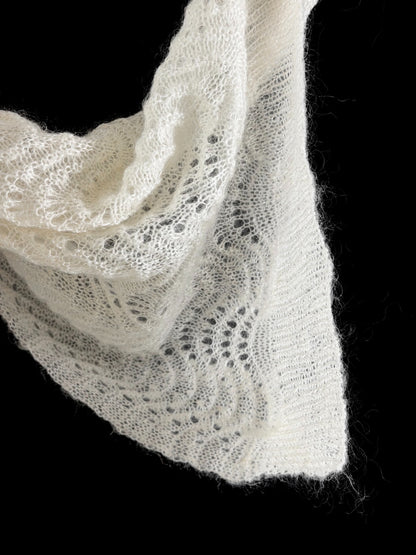 Yohji Yamamoto Noir Open Knit Scarf