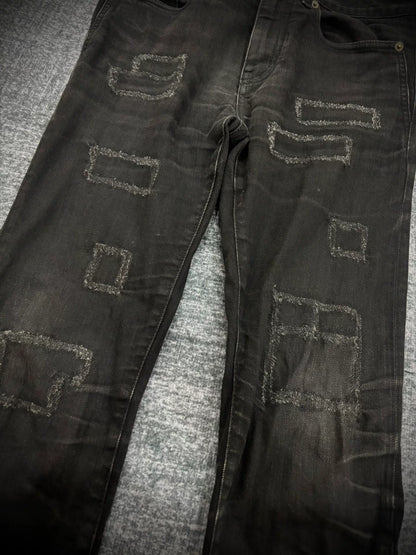 Saint Laurent 16SS Patch Jeans