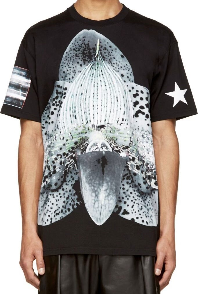 Givenchy Orchid T-Shirt for Oversized Wear