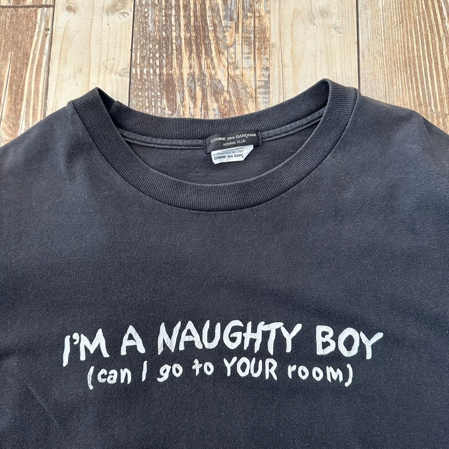 CDG Homme 2011 Vintage Spliced Tee