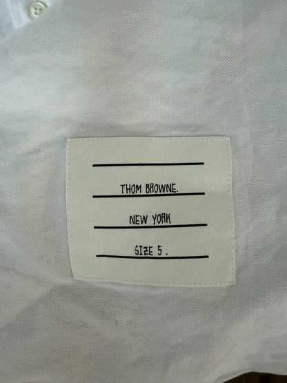 thom browne long sleeve shirt with double stripes
