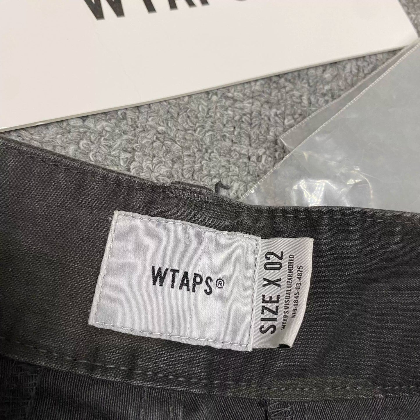 WTAPS 20SS Cargo Camouflage Washed Shorts