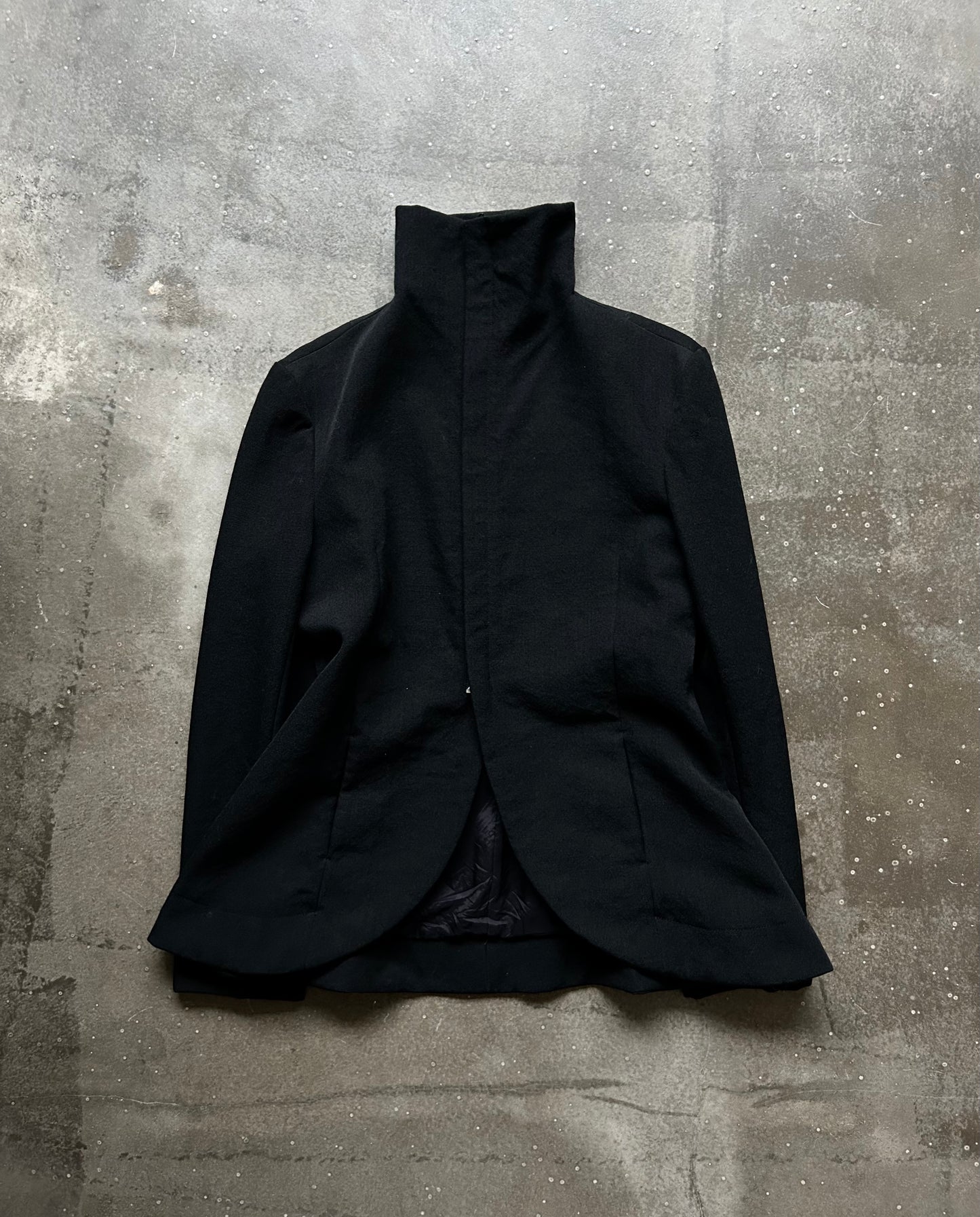 Yohji Yamamoto 2004AW Asymmetric Collar Coat