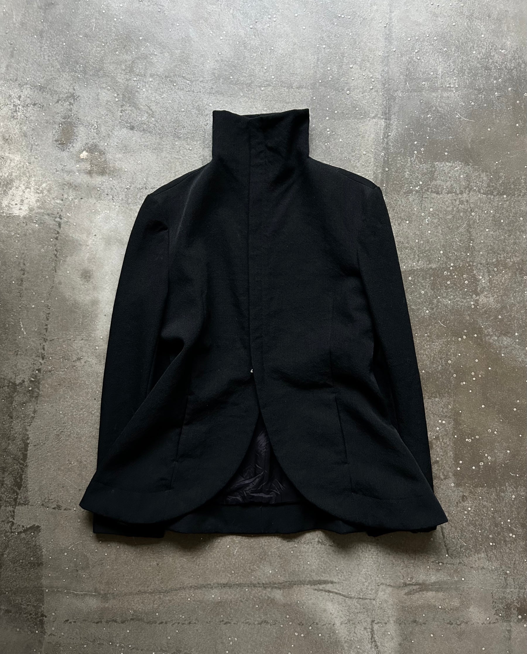Yohji Yamamoto 2004AW Asymmetric Collar Coat