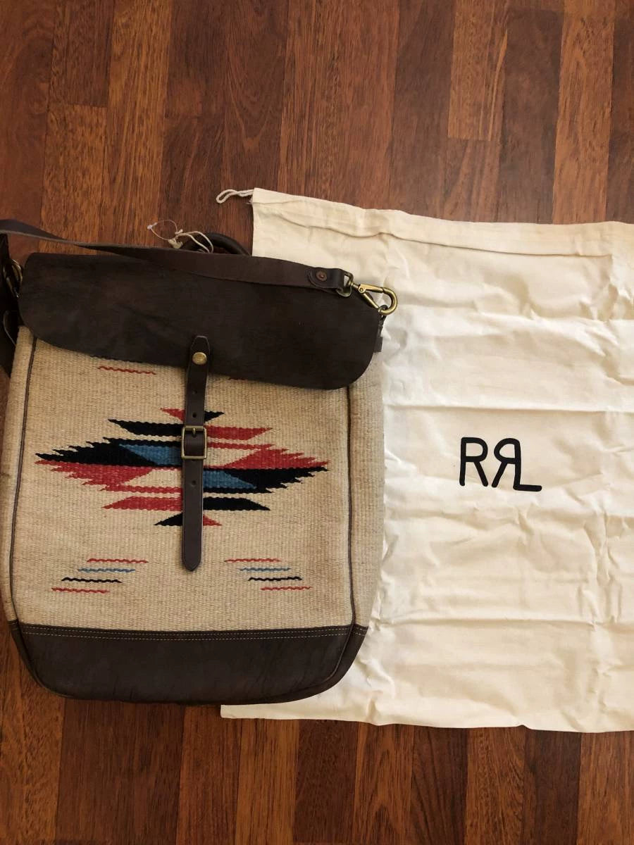 RRL Blanket Texture Bag