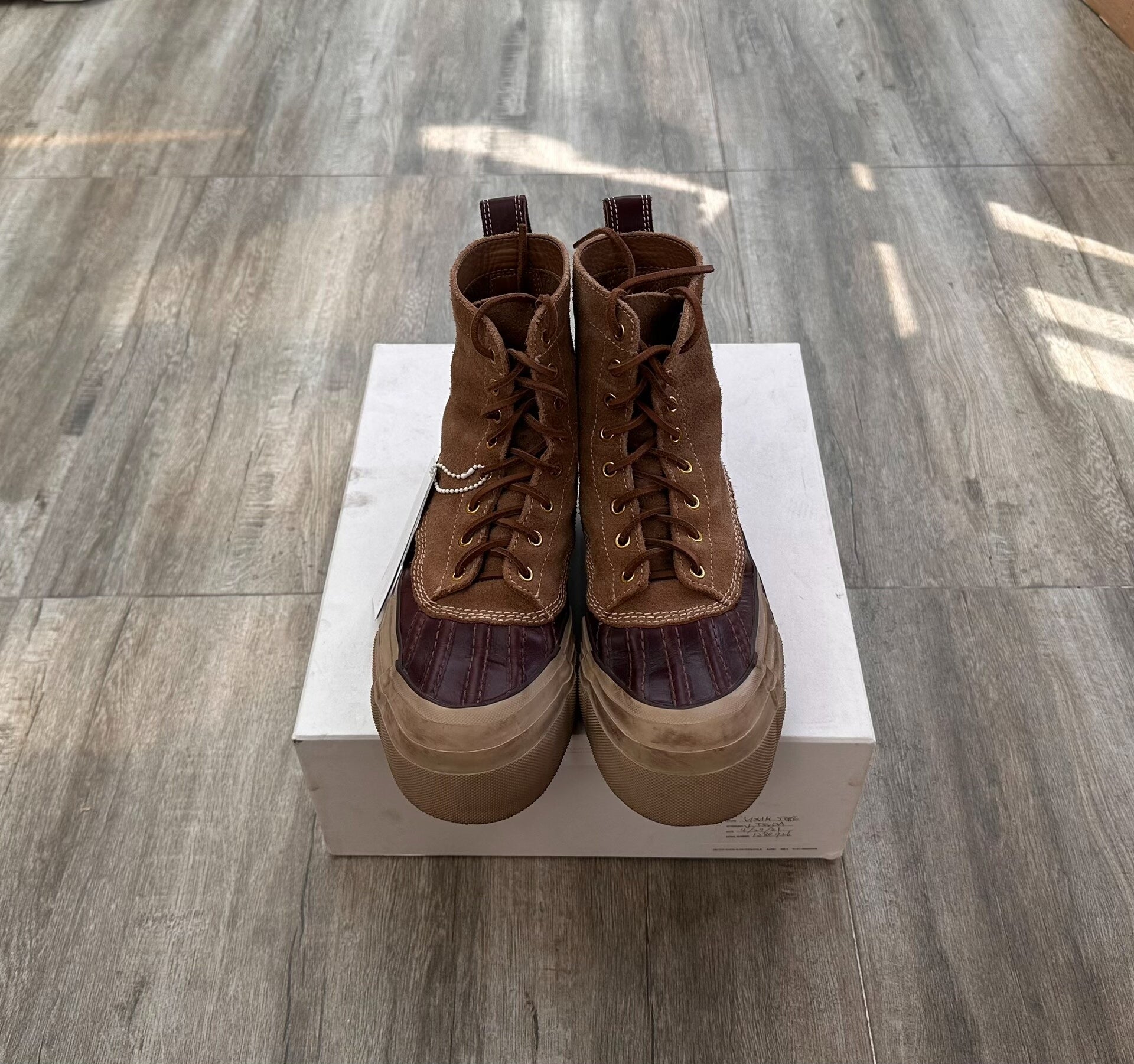 visvim decoy duck boots size 8.5