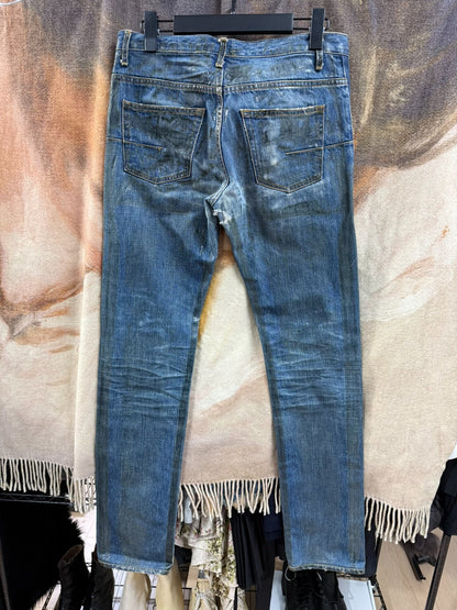 Dior Homme Waxed Denim Pants
