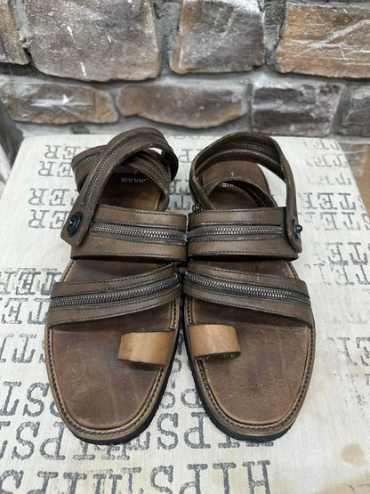 Julius Zipper Strap Sandals