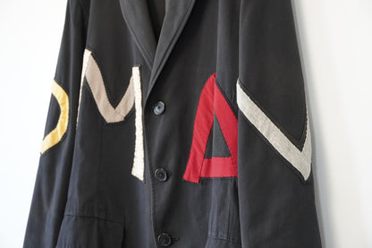 Yohji Yamamoto Letter Patch Jacket