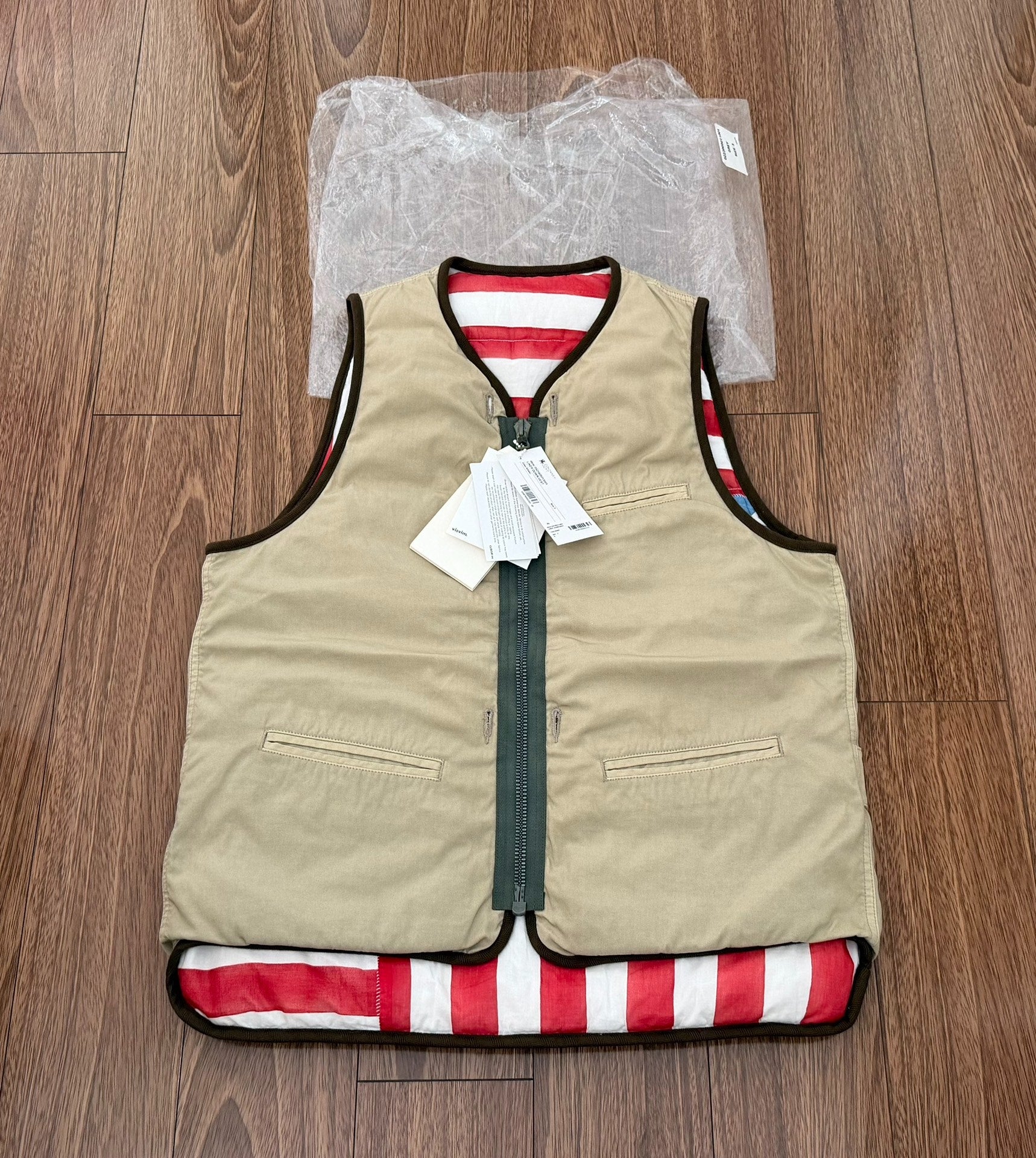 VISVIM C/D Contrary Dept Liner Down Vest