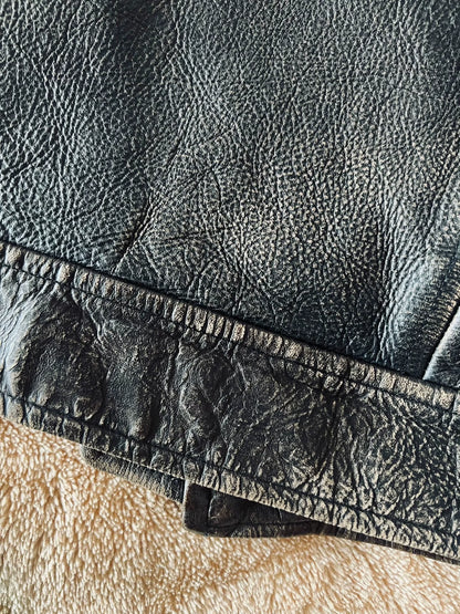 RRL Leather Safari Jacket